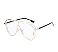 WNCKSQ Oversized Square Shield Sunglasses Women Big Frame Butterfly One-Piece Sun Glasses For Ladies Eyewear UV400,C8GoldWhite