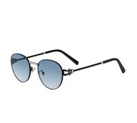 WNCKSQ Punk Classic Round Sunglasses Trendy Metal Frame Driving Sunglass Vintage Oval Shades Eyewear For Ladies UV400,C6GreenGray