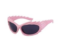 WNCKSQ Rectangle Sunglasses Women Men Fashion Punk Sun Glasses for Male Steampunk Sports Sunglass,C9PinkGray,1