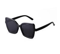 WNCKSQ Retro Irregular Cat Eye Sunglasses Women Tortoise Shell Trendy Leopard Sun Glasses Fashion Shades Uv400(C1)