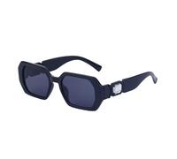 WNCKSQ Rhinestone Rectangle Sunglasses Women Fashion Square Sun Glasses for Female Shiny Diamond Sunglass,C2BlackWhite