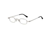 WNCKSQ Skinny Small Rectangular Sunglasses Women Men 90s Steampunk Goggles Tiny Red Square Sun Glasses Shades(C9)
