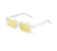 WNCKSQ Small Polygon Rectangle Women Sunglasses Fashion Retro Square Sun Glasses Men Classic White Shades Uv400(C5 yellow)