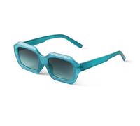 WNCKSQ Small Polygon Rectangle Women Sunglasses Fashion Retro Square Sun Glasses Men Classic White Shades Uv400(C4 green)