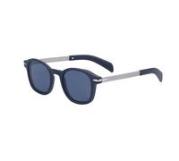 WNCKSQ Small Square Sunglasses Men Women Round Sun Glasses For Male Vintage Eyewear UV400,P,C2MatteBlack