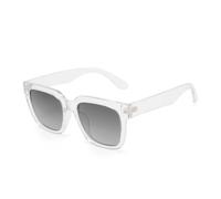 WNCKSQ Square Large Polarized Sunglasses Women Vintage Tortoiseshell Oversized Sunglasses UV400,gradient grey,1