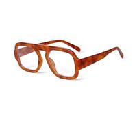 WNCKSQ Trendy Square Vintage Retro Sunglasses Women Ocean Lens Uv400 Big Frame Shades Sun Glasses for Outdoor Casual Female(C71)