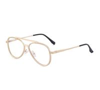 WNCKSQ Vintage Oval Punk Pilot Sunglasses Women Classic Steampunk Metal Frame Sun Glasses For Ladies UV400 Eyewear,C7GoldWhite