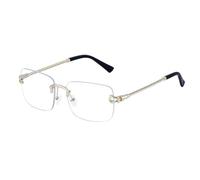 WNCKSQ Vintage Rectangle Metal Sunglasses Men Trendy Rimless Shades Fashion Punk Outdoor Eyewear For Women UV400,C7GoldWhite