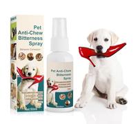 WNDHYA No Chew Spray for Dogs 50ML, Bitter Apple Spray for Dogs to Stop Chewing. Dog Training Aids to Prevent Dogs from Biting. Alcohol Free, Furniture, Plant and Pet Safe. Indoor and Outdoor Use