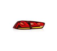 Wnfmjqe Brake Light Tail Lights Tail Lamp Rear Warning Brake Stop For For Lancer For Evo For Sedan 2008-2012 2013 2014 2015 2016 2017 Trailer Light(1Red Left)