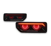 Wnfmjqe Brake Warning Light Car Lights For Suzuki For Jimny Taillight 2018-2024 LED Projetor Tail Lamp Daytime Running Light Automotive Accessories Rear Light(Black)