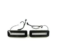 Wnfmjqe Brake Warning Light For Land For Rover For Defender 90 110 2020 2021 2022 2023 2024 2025 LED Reversing Light Car Light High Light Rear Bumper Light With Daylight(Black with trun)