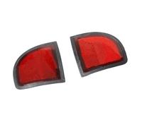 Wnfmjqe Brake Warning Light For Mitsubishi L200 2005 2006 2007 2008 2009 2010 2011-2015 Left/RIght Rear Bumper Taillight Reflector Light Parking Brake Light Reflector Light(Pair)
