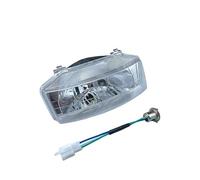 Wnfmjqe Headlamp Motorcycle Lights Headlights Turn Signal Lndicators Double Lights For DIO50 AF17 AF18 AF25 Motorcycle Head Lamp(B Single headlight)