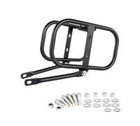 Wnfmjqe Motorcycle Rear Luggage Saddlebag Support Racks Mounting Brackets Pannier Racks For Royal Enfield Himalayan 2018-2022, Scram 411, Himalayan 2022-2023 Black Steel Custom Style