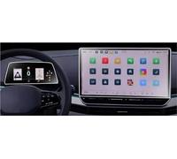Wnfmjqe Navigation Screen Protector For VW For ID.UNYX 2024 2025 Car GPS Navigation Protective Film HD Matte LCD Screen Screen Protector Anti-scratch Film(2pieces Matte Screen Film)