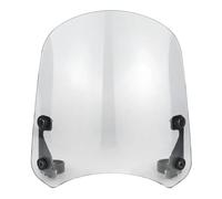 Wnfmjqe Phone Holder For Sportster 883 XL883 1200 Custom XL1200 Low 2004-2019 Motorbike Windscreen Windshield Deflector GPS Navigation Bracket(STYLE 1 Clear)