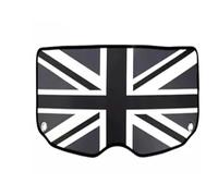 Wnfmjqe Rear Trunk Parcel Shelf Car Trunk Window Pad For MINI For Cooper For One S For JCW R56 F55 F56 F66 F65 F60 R60 For Countryman Auto Styling Interior Luggage Cover(Grey Jack,D)