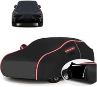 WNFVYP All-Weather Car Cover for VW Golf MK7 2013-2019,Custom Fit Anti-Hail Protection,Thickened Waterproof and Scratch Cover,Resistant UV,Anti-aging,C