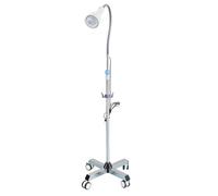 WNGJZZYC LED Medical Exam Lamp, Surgical Examination Lamp with Mobile Base, 28W Gynecological Examination Light, Adjustable Height and Angle, for Outpatient, Stomatology
