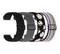 WNIPH 20mm Watch Straps for Garmin Forerunner 55/165/245/245 Music/Garmin Vivoactive 6/5/Garmin Venu/Venu 2 Plus Strap, 20mm Quick Release Watch Strap for Amazfit Active 2/Polar Ignite 3/lgnite 2