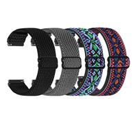 WNIPH 20mm Watch Straps for Garmin Forerunner 55/165/245/245 Music/Garmin Vivoactive 6/5/Garmin Venu/Venu 2 Plus Strap, 20mm Quick Release Watch Strap for Amazfit Active 2/Polar Ignite 3/lgnite 2