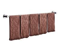 WNJJ Towel Rack Large Size Towel Storage Rack Towel Bar - 30Cm-120Cm, Stainless Steel Polished Silver Finish Towel Rod, Wall Mounted Single Towel Holder for Bathroom or Kitchen/90Cm Bat