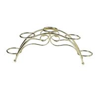 WNJZ Gorgeous Sturdy Metal Sphere Display Stand Marble Crystal Ball Holder Globe Display Room and Office Decor Egg Celestial (Gold 5 Balls Stand A)