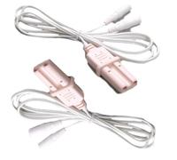 WNL Products XFT-PC-2Pack Replacement Connector Cables for WNL AED Trainer - New Wires for WL120ES10 or WL220ES05 Practi-Trainers - Infant 2 Pack of Cables