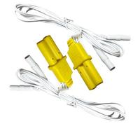 WNL Products XFT-YC-2Pack Replacement Connector Cables for WNL AED Trainer - New Wires for WL120ES10 or WL220ES05 Practi-Trainers - Adult 2 Pack of Cables
