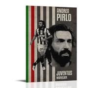 WNLEGNED Football Midfield Pass Master Andrea Pirlo Poster Decorative Painting Canvas Wall Posters And Art Picture Print Modern Family Bedroom Decor Posters 12x18inch(30x45cm)