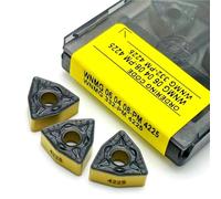 WNMG060404 WNMG060408 PM 4225 Carbide Insert CNC Lathe Tool Alloy Insert Steel Stainless Steel Cutting Tools 10PCS(WNMG 060408- PM4225)