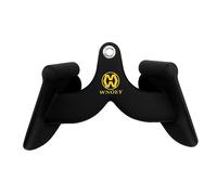 WNOEY LAT Pull Down Bar, LAT Pulldown Attachments T-bar V-bar,Pull Down Bar with Ergonomic Handle, Tricep Bar Back Strength Training Handle, Grips Cable Back Attachments for Home Gym