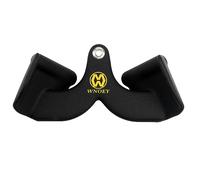 WNOEY LAT Pull Down Bar, LAT Pulldown Attachments T-bar V-bar,Pull Down Bar with Ergonomic Handle, Tricep Bar Back Strength Training Handle, Grips Cable Back Attachments for Home Gym