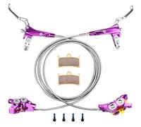 WNOOENG Upgraded Front Rear Hydraulic Brake Kit for Surron Light Bee X/S, Talaria Sting MX3 R/MX4, E Ride Pro-SS, Segway X160 X260 Electric Dirt Bike Parts (Purple)