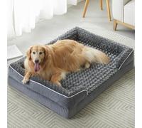 WNPETHOME Dog Beds for Large Sized Dogs, Washable Orthopedic Dog Couch Sofa Bed with Waterproof Lining & Non-Skid Bottom for Pet Sleeping