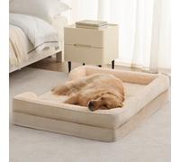 WNPETHOME Orthopedic Washable XXL Dog Bed for Senior Dog Cozy Sleep