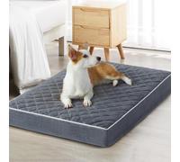 WNPETHOME Orthopedic XL Dog Bed for Crate, Waterproof Extra Large Dogs Bed with Removable Washable Cover, Multi-Needle Quilting Dogs Crate Bed