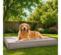 WNPETHOME Outdoor Waterproof Dog Bed Large Sized, Washable Creat Pad 36"