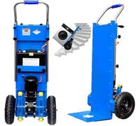 WNRLL Electric Stair Climbing Dolly Powered Electric Stair Climbing Hand Trucks Dolly Cart with Rubber Tracks for Moving Heavy Duty Stair Climber,02