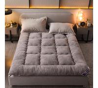 WNRLL Mattresses Futon Thicken Futon Floor Mattress Soft Folding Portable Mattress Double Single Japanese Futons, Japanese Tatami Roll Mat Foldable,01,180 * 200cm