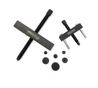 WnSEu 522 Large Gear and Pulley Puller + 7393 Gear and Pulley Puller with 5-1/2" Long Forcing Screw + 8056 Shaft Protectors Set for Timing Gears and Fan Pulleys