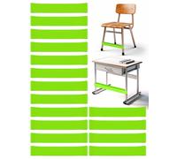 WNSIRVY 16 Pack Chair Bands for Kids with Fidgety Feet, ADHD Tools for Kids, Improve Focus & Reduce Restlessness, Chair Bands for Sensory ADHD ADD Autism - Classroom & Home Must Haves (Green)