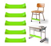 WNSIRVY 25 Pack Chair Bands for Kids with Fidgety Feet, ADHD Tools for Kids, Improve Focus & Reduce Restlessness, Chair Bands for Sensory ADHD ADD Autism - Classroom & Home Must Haves (Green)