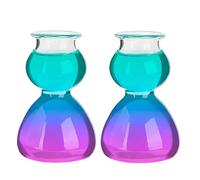 Wnvivi 2Pcs Absinthe Layered Glasses,5.3oz Cordial Glasses,Cocktail Glass,Bubble Drinking Glasses,Elegant Margarita Glass