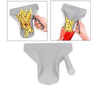 Wnvivi French Fries Shovel,Household French Fries Spatula for Bagging,French Fry Bagger Scoop with Right Handle for Home Kitchen