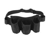 Wnvivi Garden Tool Belt,6 Pockets Waterproof Gardening Tool Pouch,Adjustable Garden Tool Waist Bag Belt for Family Camping Outdoor(Black)