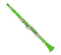 WNWN Performance-grade Musical Instrument Clarinet Green Clarinet B-flat Ebony 17-key Clarinet Professional Clarinet