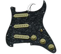 WNWN Various Loaded SSS Pickguard For Prewired Pickguard With Pickups For Strat Fits Loaded Pickguard(10)